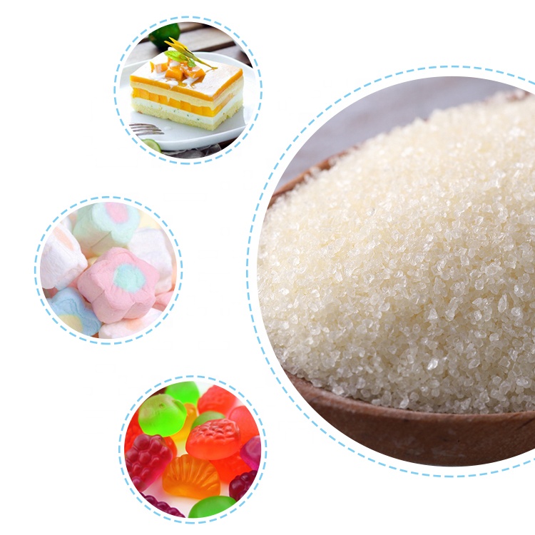 Caramel Candies Nougat Confectionaries Condiments Supplies Fish Gelatin Flavor in Candy